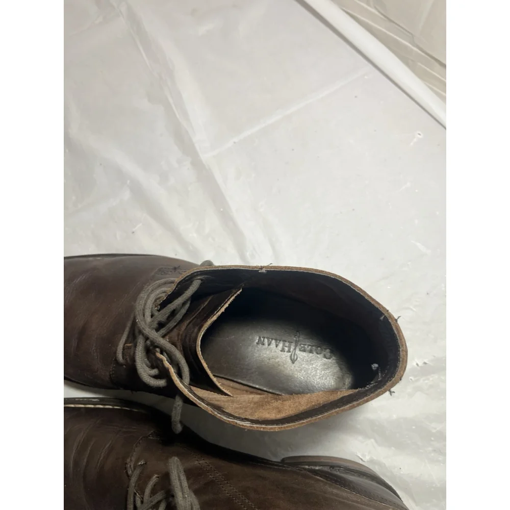 Cole Haan Canton Brown Leather Chukka Ankle Boot C11858 Mens 12 M Excellent_15